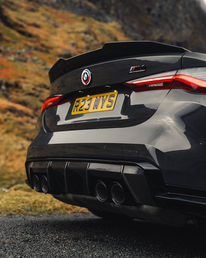 BMW G80 G81 M3 & G82 G83 M4 Pre-Preg Carbon Fibre OEM Style Rear Diffuser by TRE (2021+)