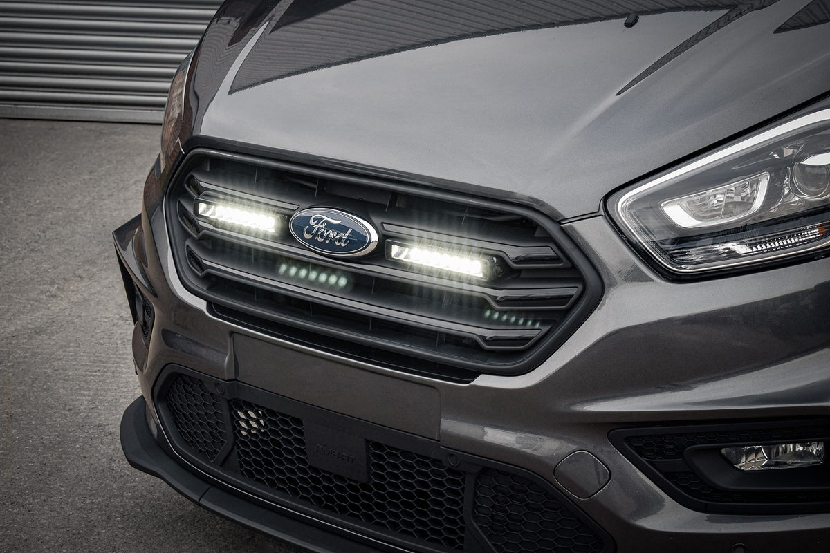 Stealth LED Ford Transit MSRT 2018-2022 Twin 10" Luminous LED Integration Grille Kit - 7,560 Lumens