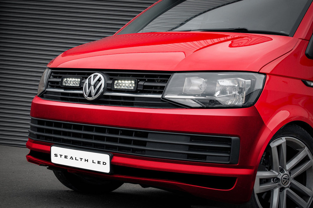 Stealth LED VW Transporter T6 Highline 2016-2018 Twin 7" Luminous LED Integration Kit - 10,080 Lumens