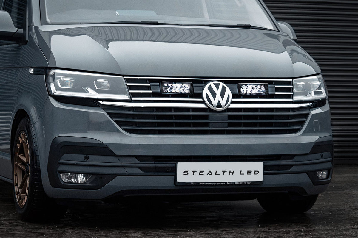 Stealth LED VW Transporter T6.1 2019-2024 Twin 7" Luminous LED Integration Kit - 10,080 Lumens