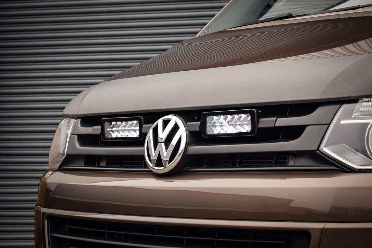 Stealth LED VW Transporter T5.1 2009-2015 Twin 7" Luminous LED Integration Kit - 10,080 Lumens
