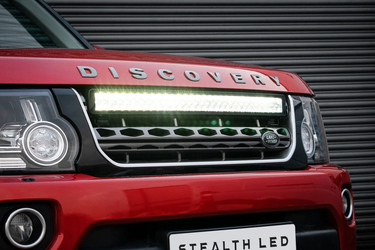 Stealth LED Land Rover Discovery 4.5 2013-2016 30" Luminous LED Integration Grille Kit - 25,200 Lumens