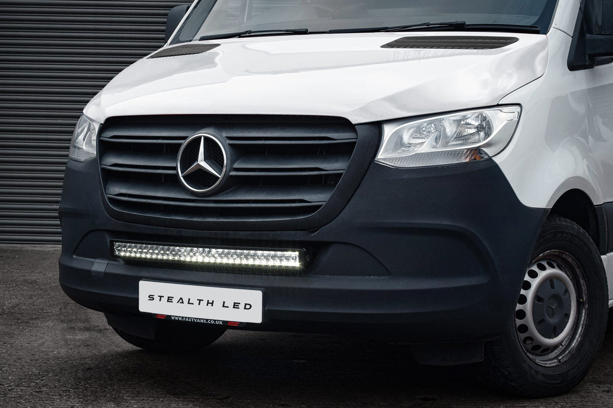 Stealth LED Mercedes Sprinter 2019+ 30" Luminous LED Integration Grille Kit - 25,200 Lumens