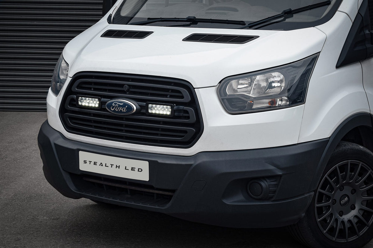 Stealth LED Ford Transit 2015-2019 Twin 7" Luminous LED Integration Kit - 10,080 Lumens