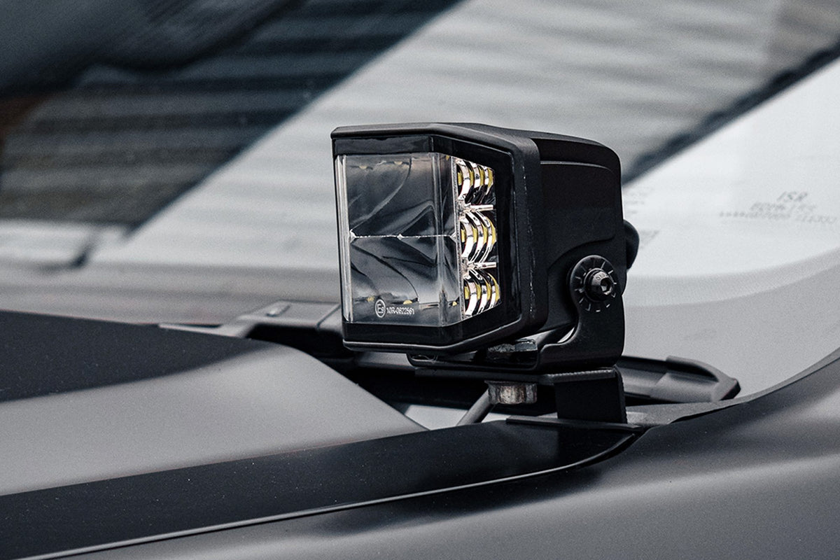 Stealth LED Ford Ranger T9 2023+ Twin 4" Dark Force LED Bonnet Kit - 16,800 Lumens