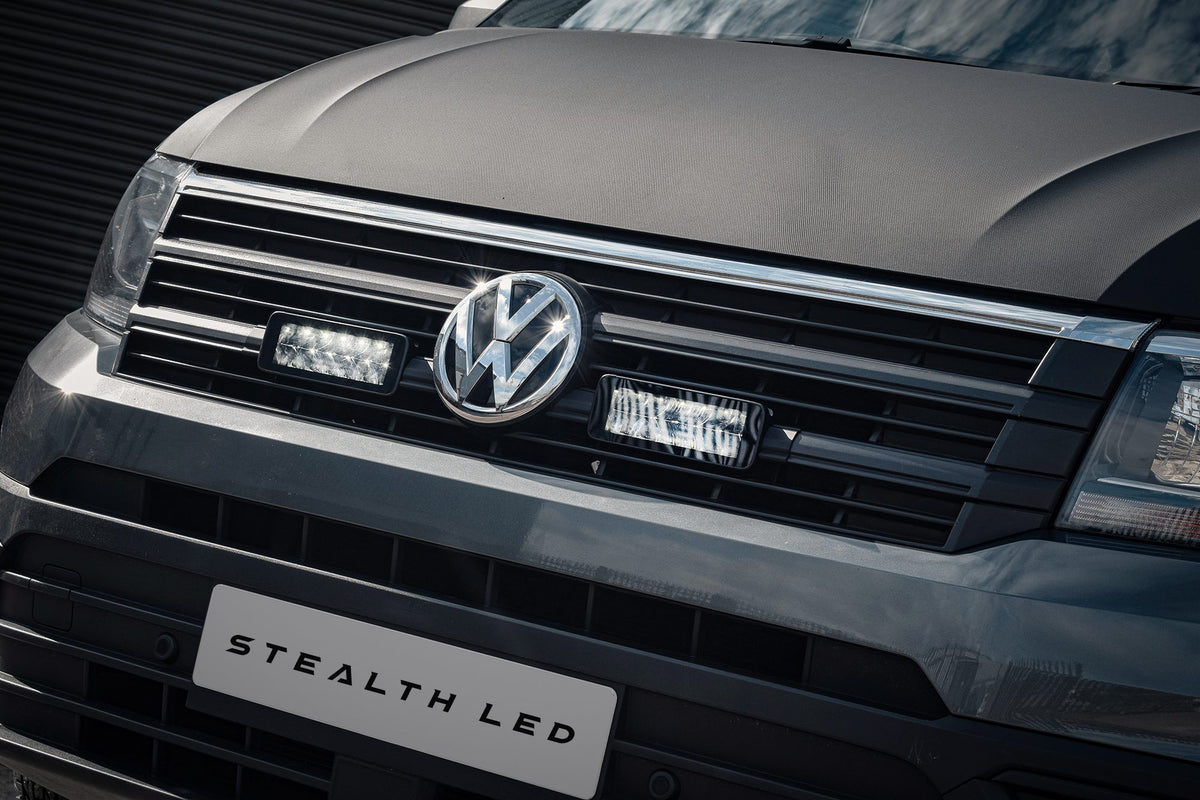 Stealth LED VW Crafter 2017+ Twin 7" Luminous LED Integration Kit - 10,080 Lumens