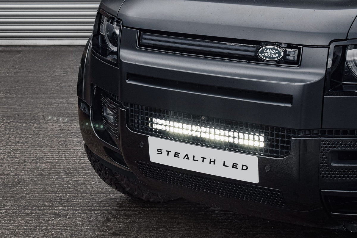 Stealth LED Land Rover Defender L663 2020+ 21" Luminous LED Integration Grille Kit - 16,800 Lumens