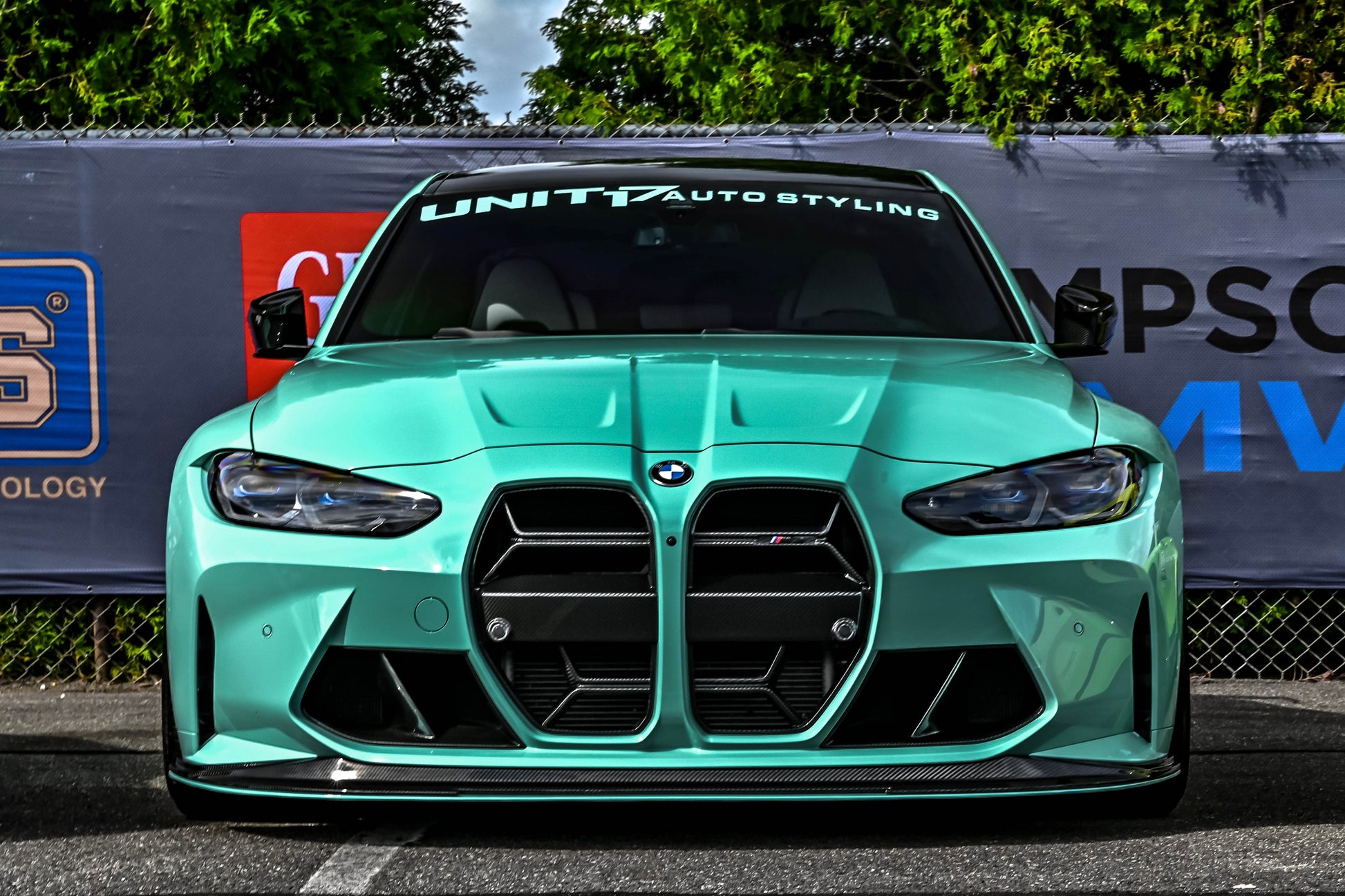 BMW M3 M4 G80 G82 G83 CSL STYLE CARBON FIBER GRILL PRE PREG DRY CARBON (WITHOUT RADAR)