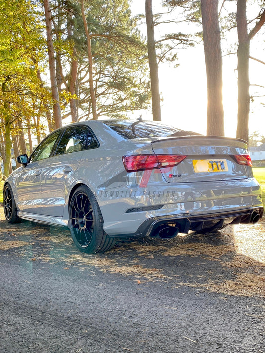 Audi RS3 8V Sedan Carbon Fibre Diffuser AP Design