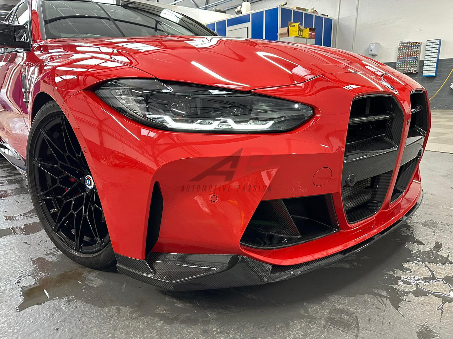 BMW G80/G82/G83 M3/M4 Dry Carbon Front Splitter MP Style