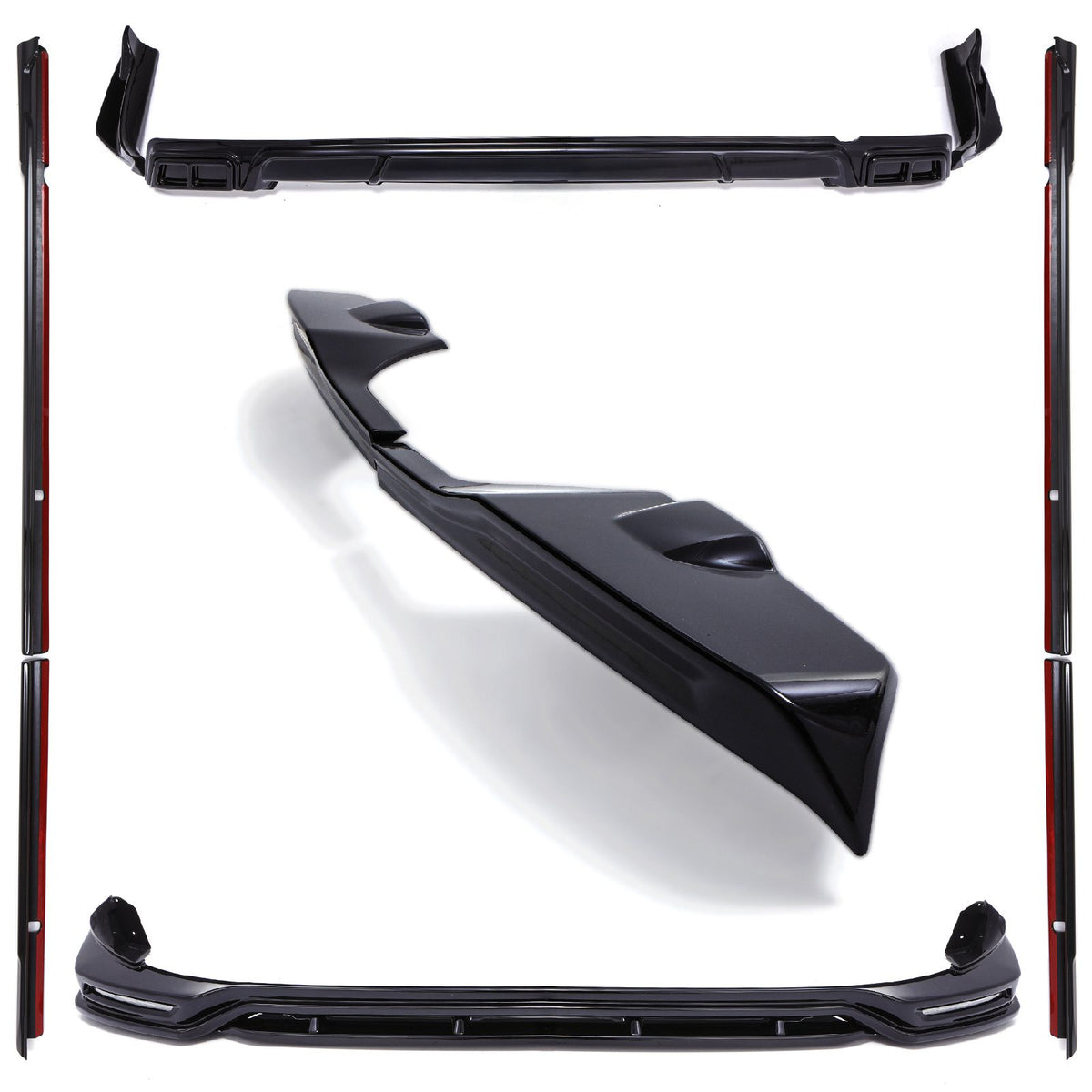 Low Line Aero Body Kit with DRLs for Ford Transit Custom LWB Barn Door MK2 2023+