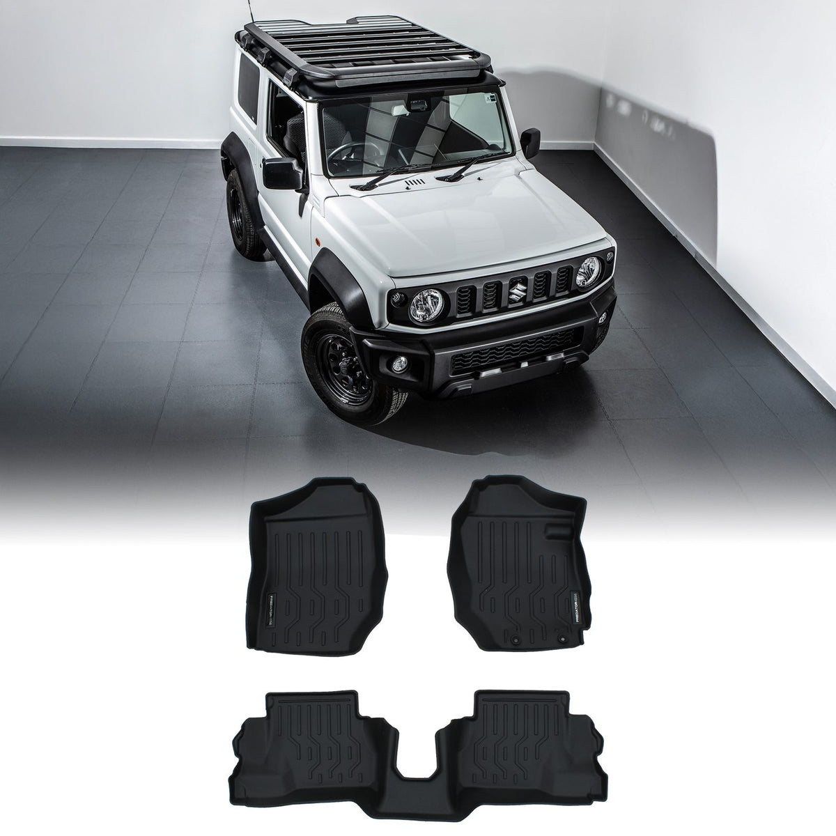 Rubber Floor Mats for Suzuki Jimny MK4 JB74W Manual 2018+