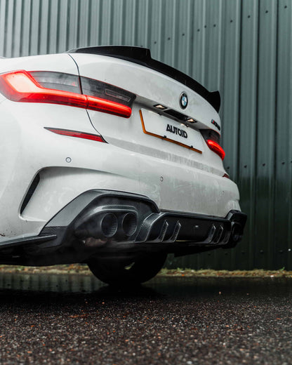 BMW M240i G42, M340i G20 and M440i G22 Cerakote Black Exhaust Tips by TRE (2021+)