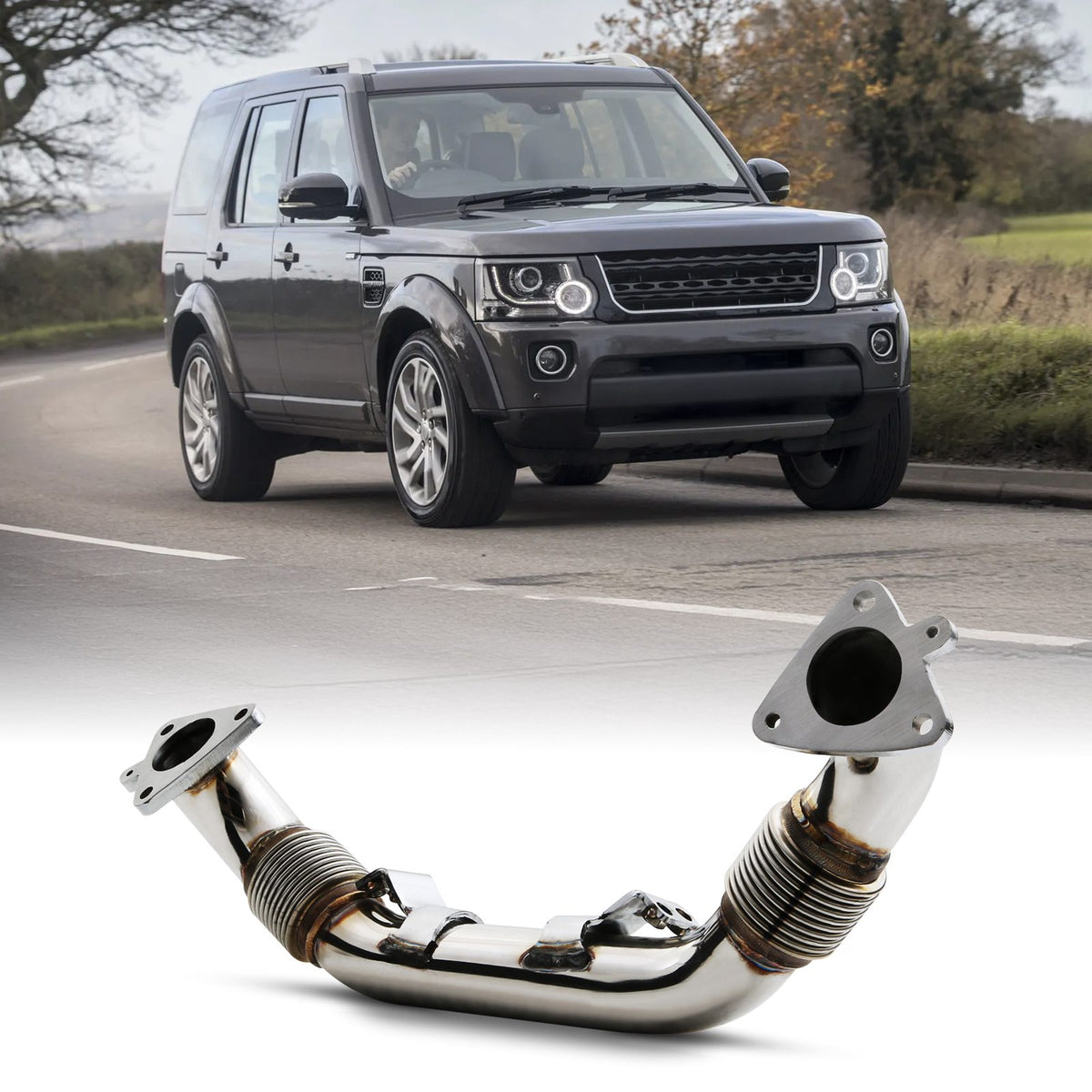 Exhaust Crossover Pipe for Land Rover Discovery 3 / 4 / Range Rover Sport 2.7 TDV6 05-09
