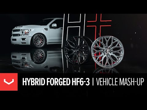Vossen HF6-3 Hybrid Forged Alloy Wheels