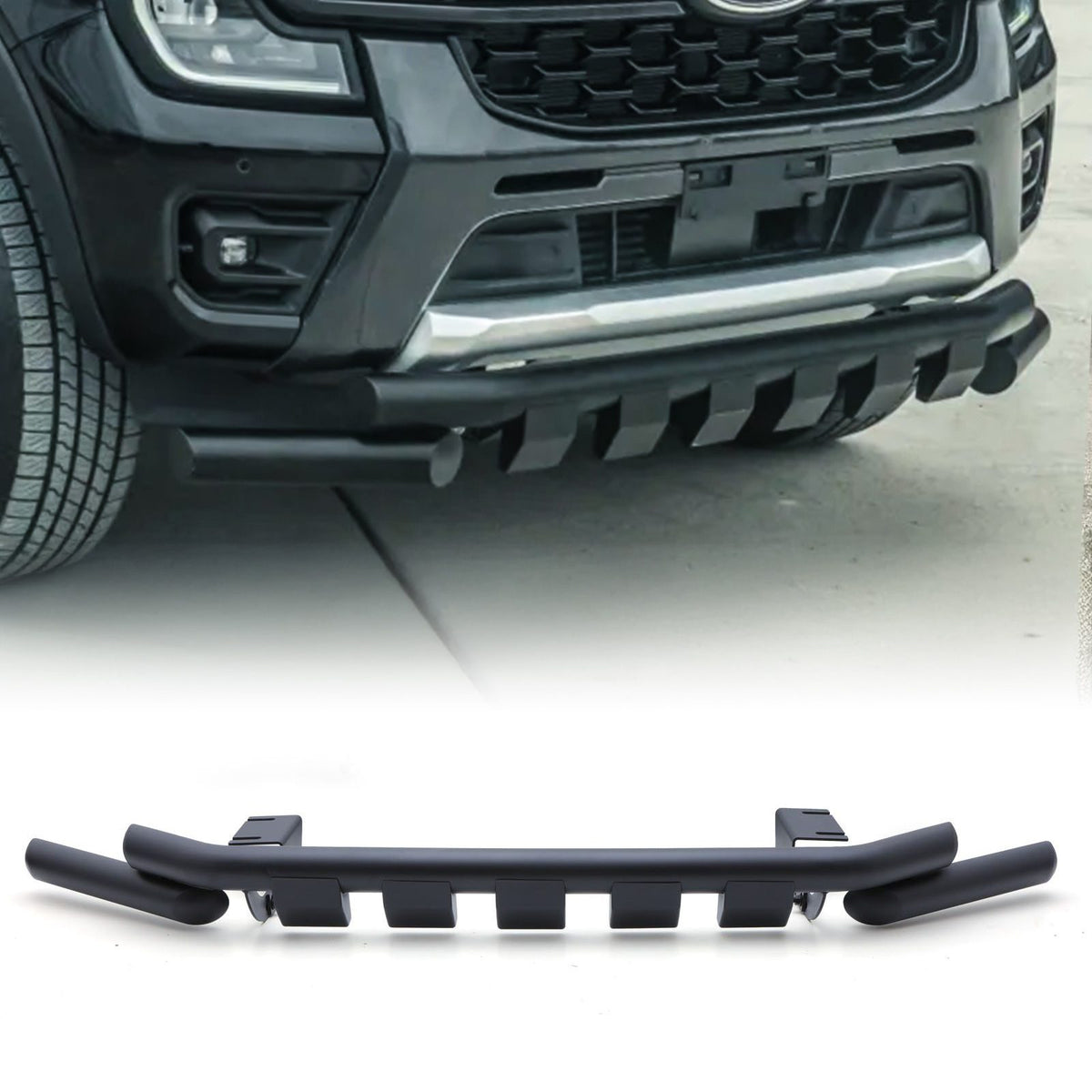 Twin Nudge Bull Bar Spoiler for Ford Ranger T9 2023+