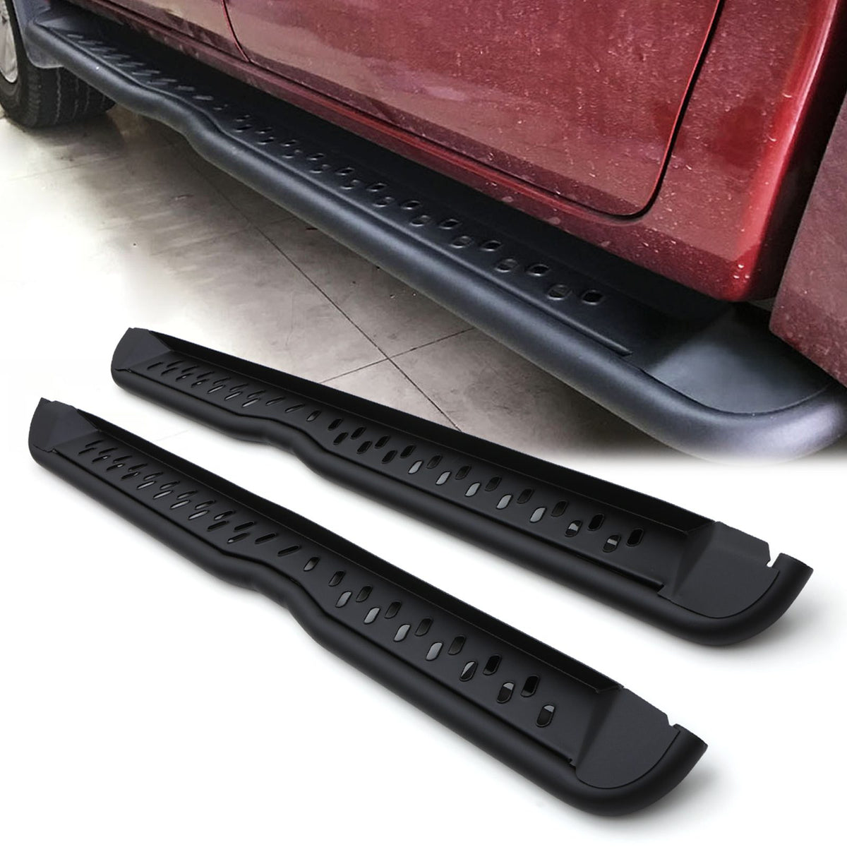 TRD Style Side Steps for Toyota Hilux Vigo MK7 2005-2015