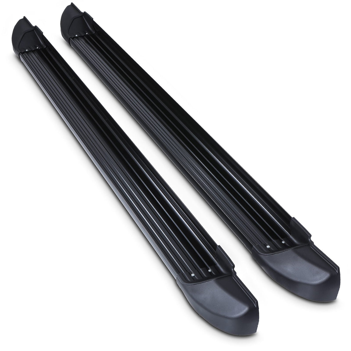 Black Side Steps for VW Amarok MK1 10-20