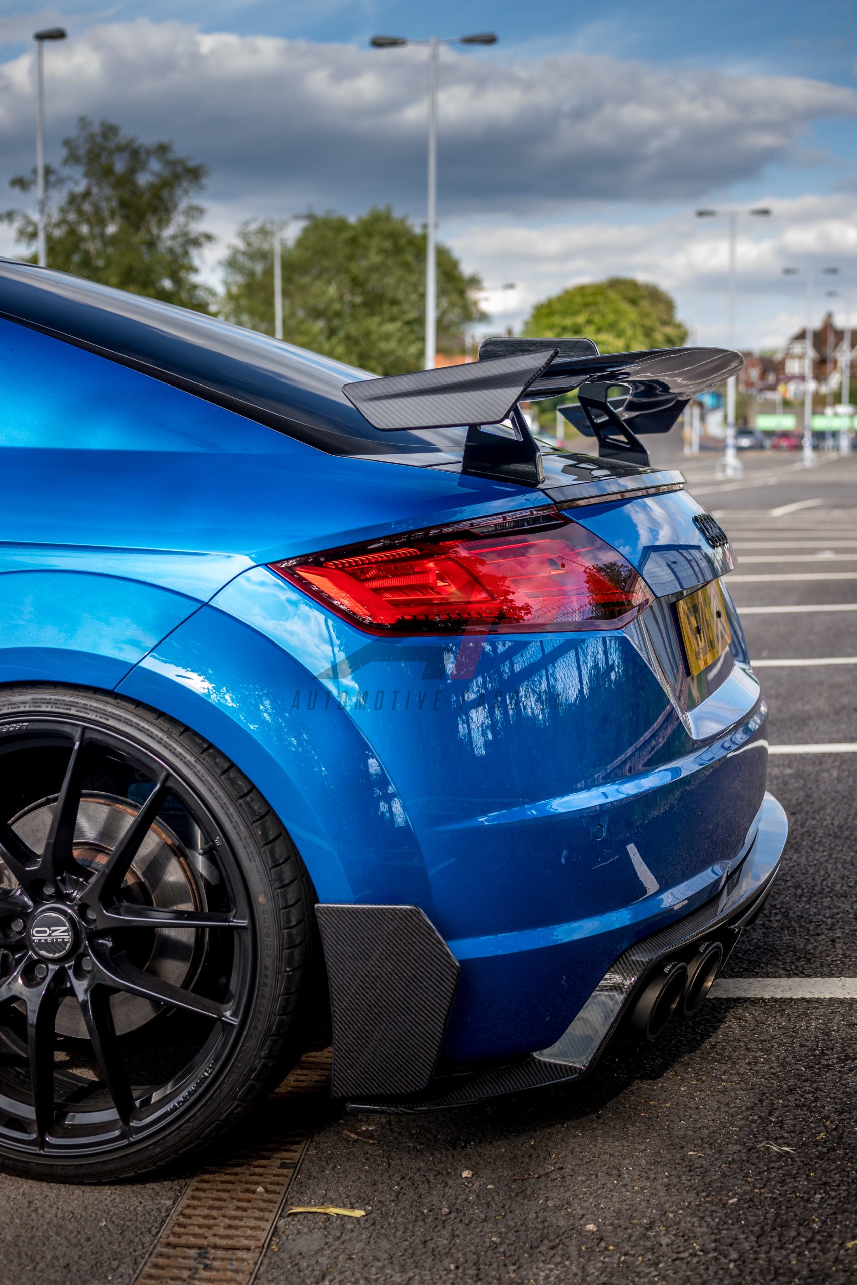 Audi TTS 8S Carbon Fibre Rear Diffuser