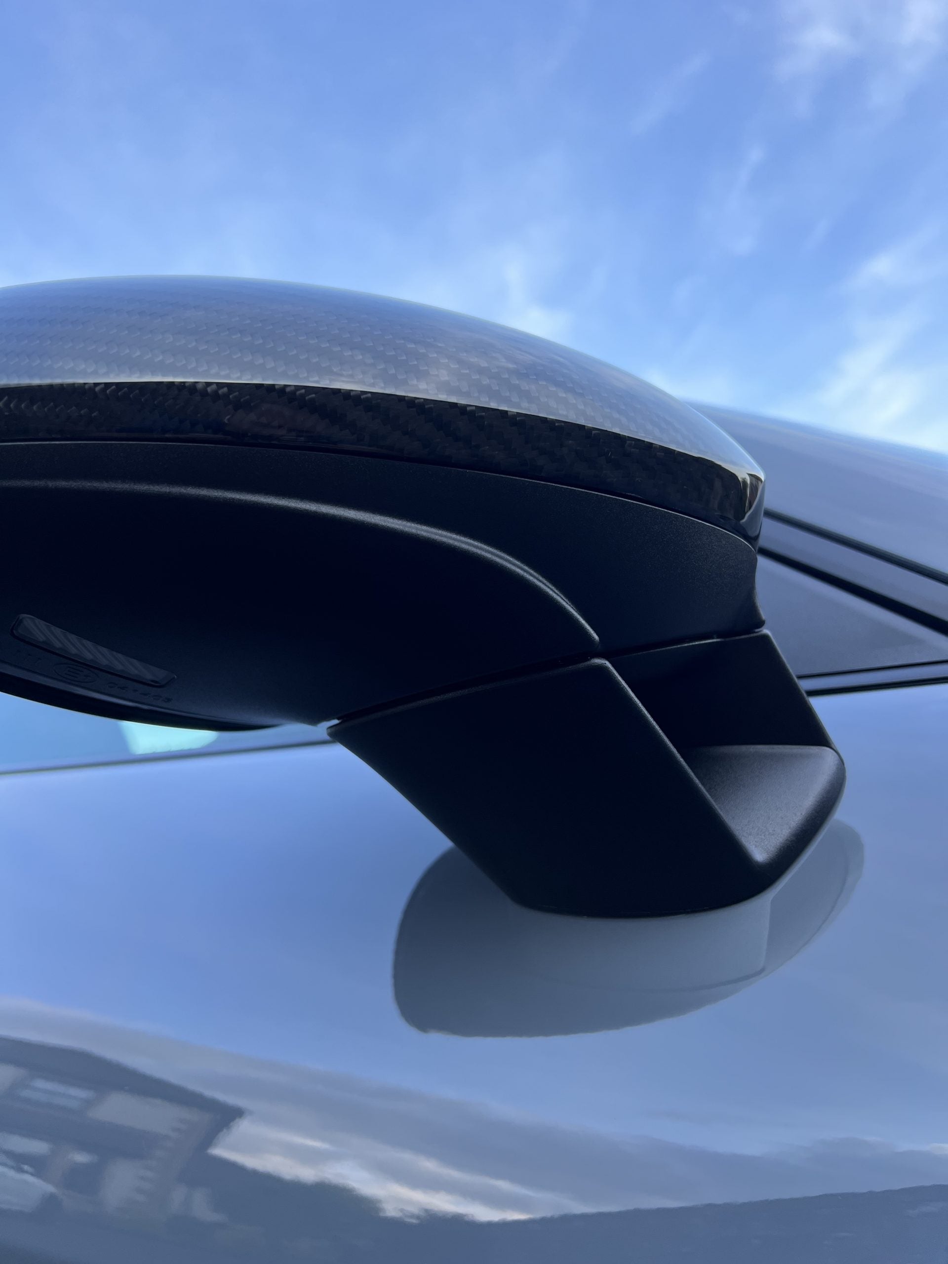 Porsche Carbon Fibre Mirror Cover Replacements 718 Cayman GT4 RHD