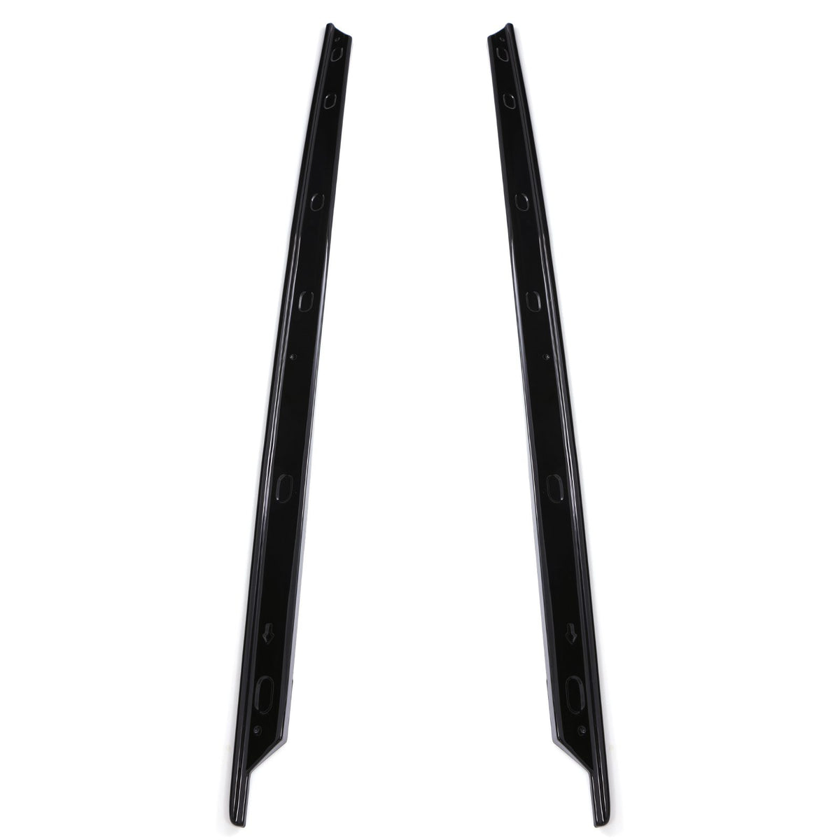 Gloss Black Side Skirts for Ford Transit Connect LWB 2021+