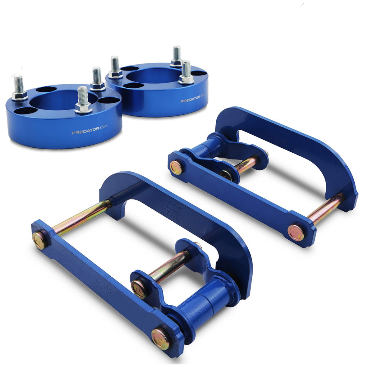 2" Front Block & Rear Shackle Lift Kit for Nissan Navara D40 05-15