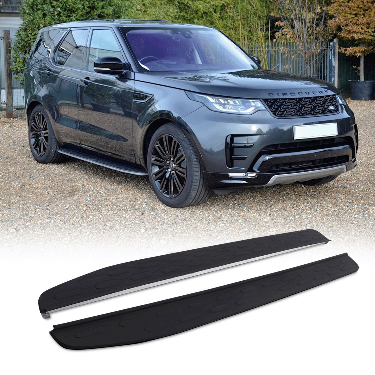 Black Side Steps for Land Rover Discovery 5 L462 2017+