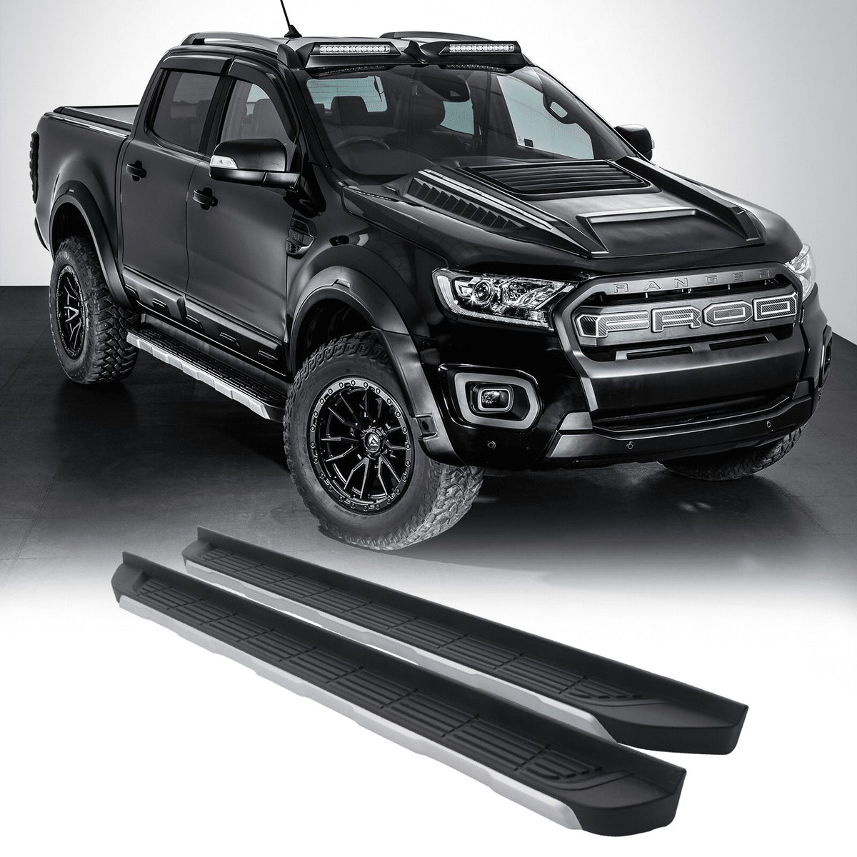 Side Steps for Ford Ranger T6 T7 T8 2012-22