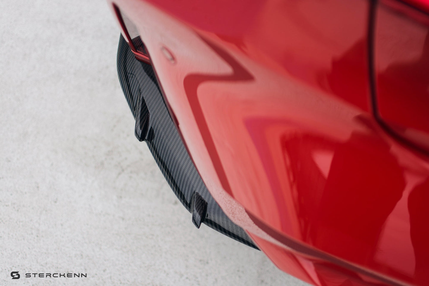 BMW M3 G80 G81 Carbon Fibre Rear Bumper Extension Canards by Sterckenn (2021+)