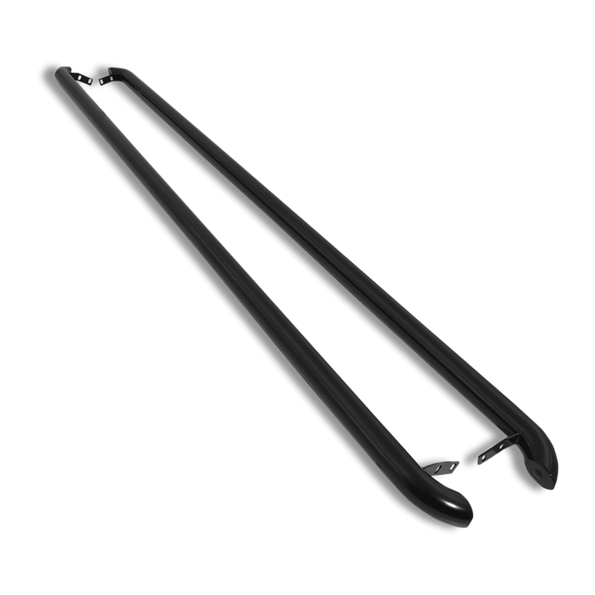 Gloss Black Side Bars for Ford Transit Custom SWB 2013+