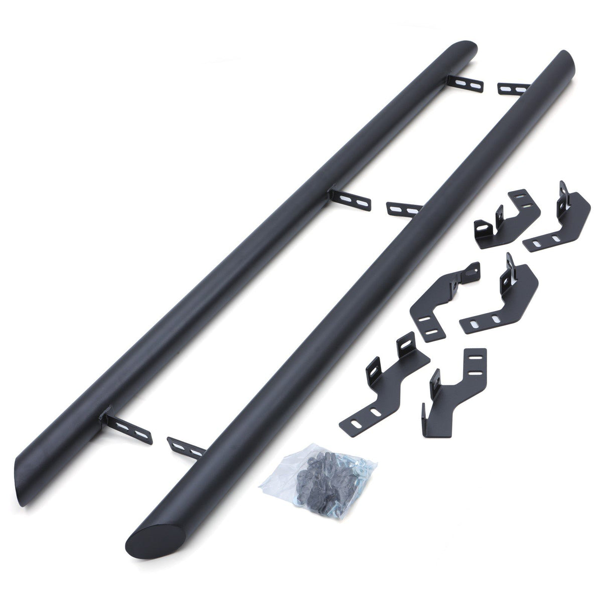 Matte Black 3" Side Bars for VW Amarok MK2 Double Cab 2023+