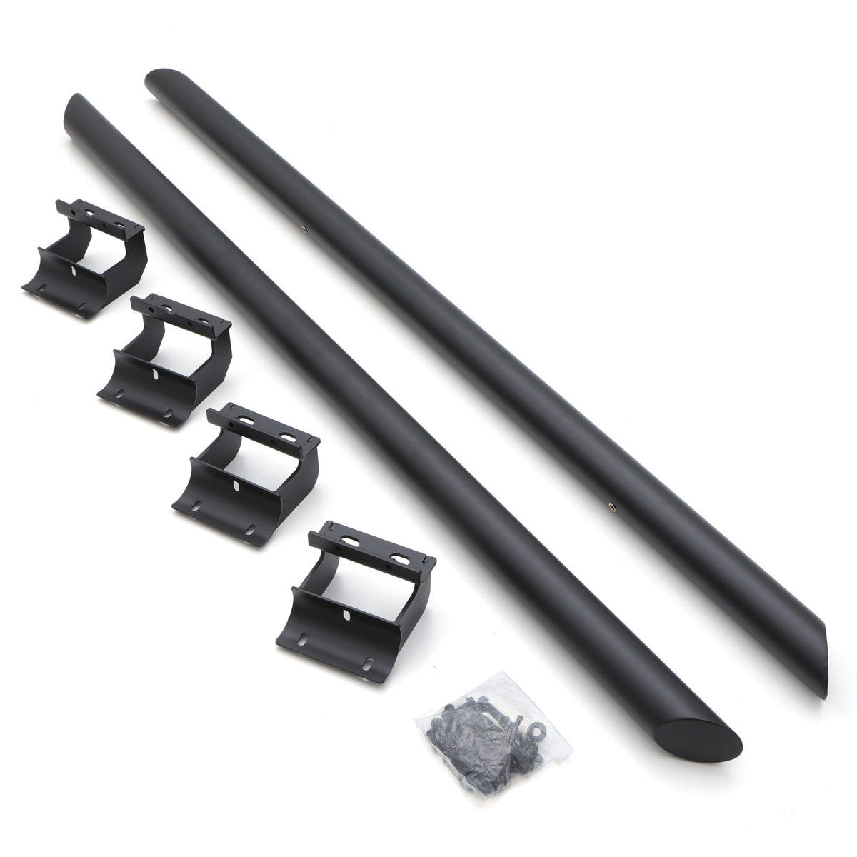 Matte Black 3" Side Bars for Land Rover Defender 110 L663 2020+