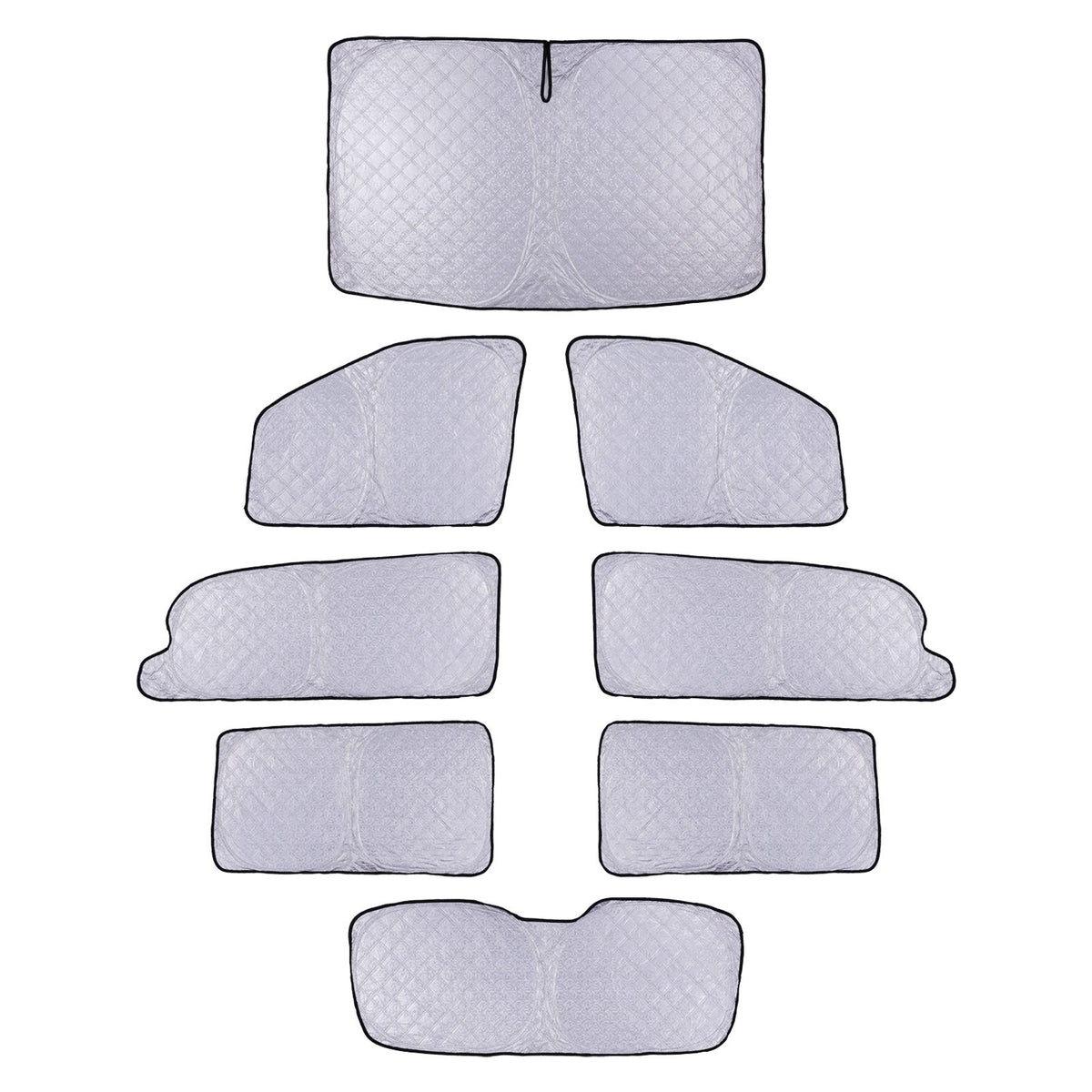8pc Sunshades for Mercedes Vito / Viano W639 LWB 2003-2014