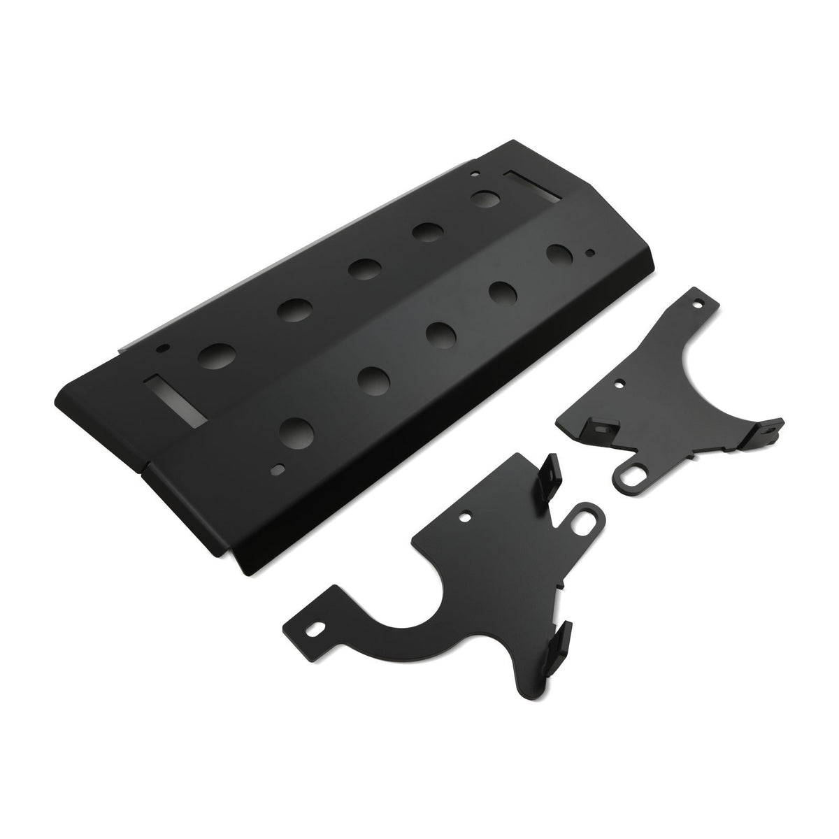 Black Front Bumper Protector for Land Rover Defender L316 83-16