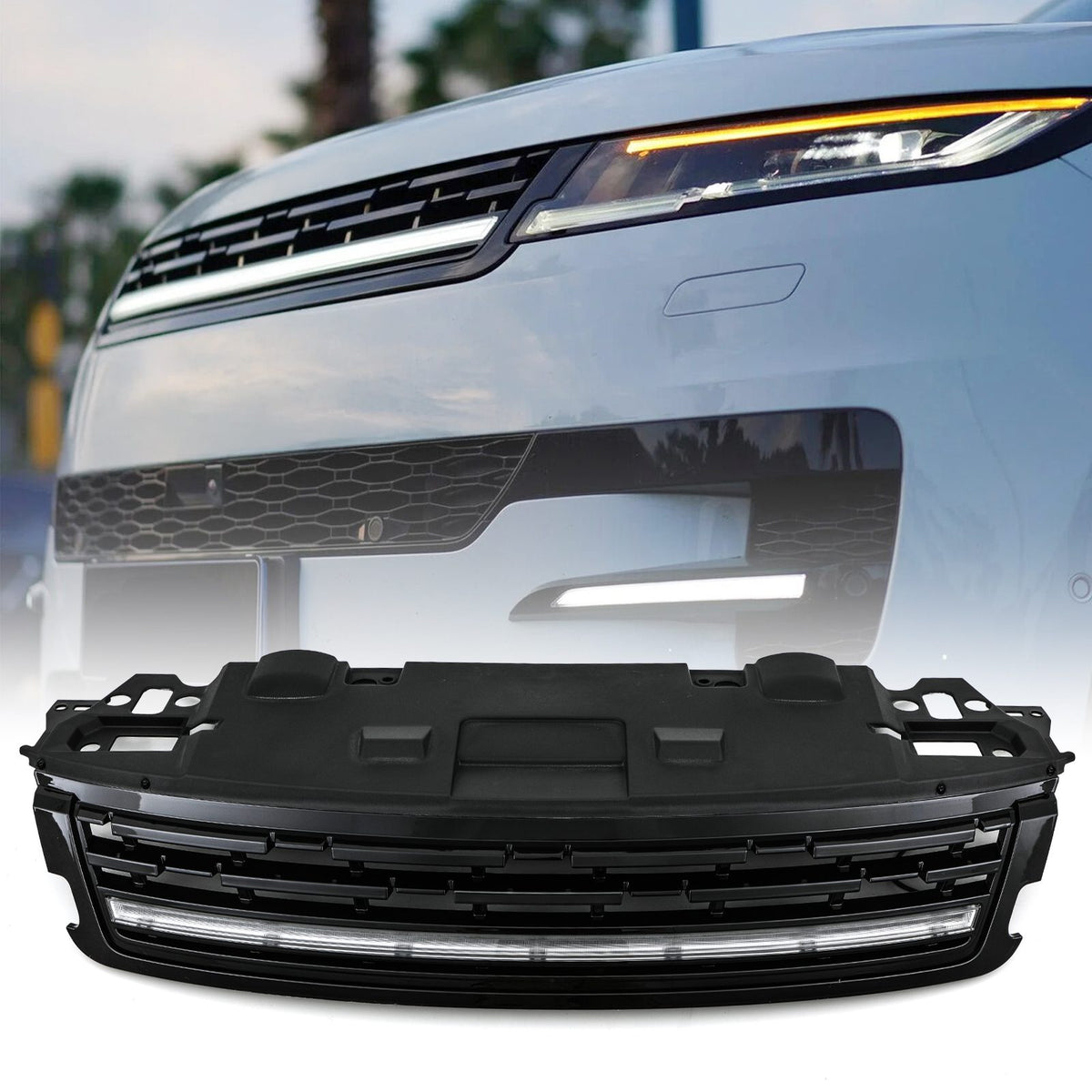 Badgeless LED Front Grille for Range Rover Sport L461 2022+