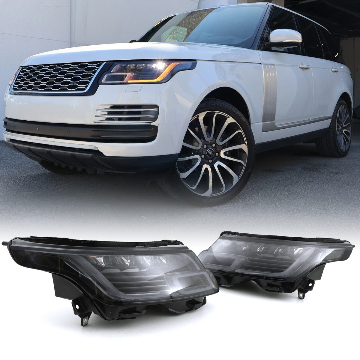Front LED Headlights for Range Rover Vogue L405 17-21