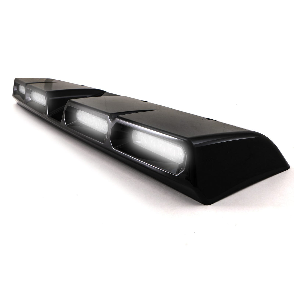 Gloss Black LED Quad Roof Light for Toyota Hilux Travo 2026+