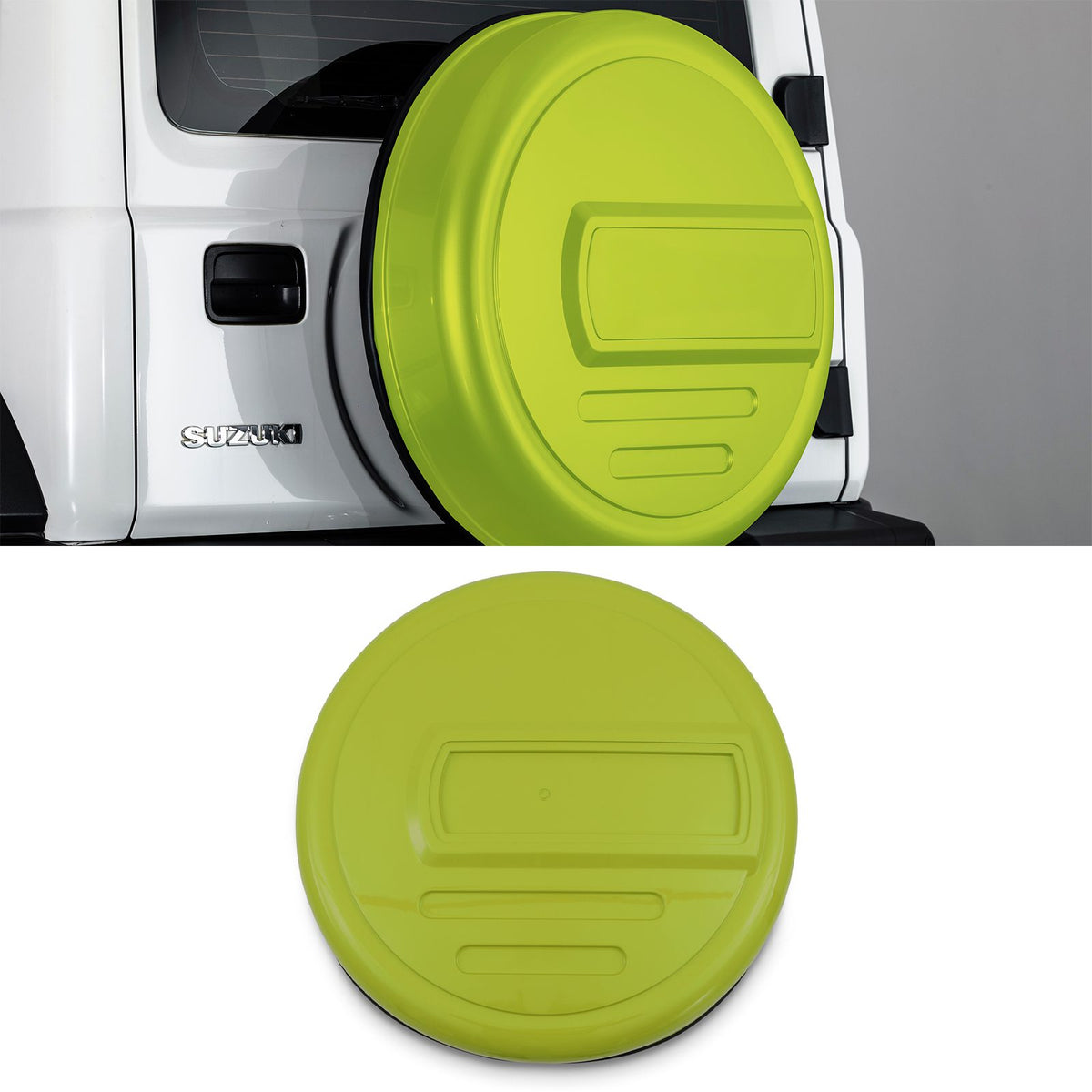 Gloss Black Spare Wheel Cover for Suzuki Jimny 2018+