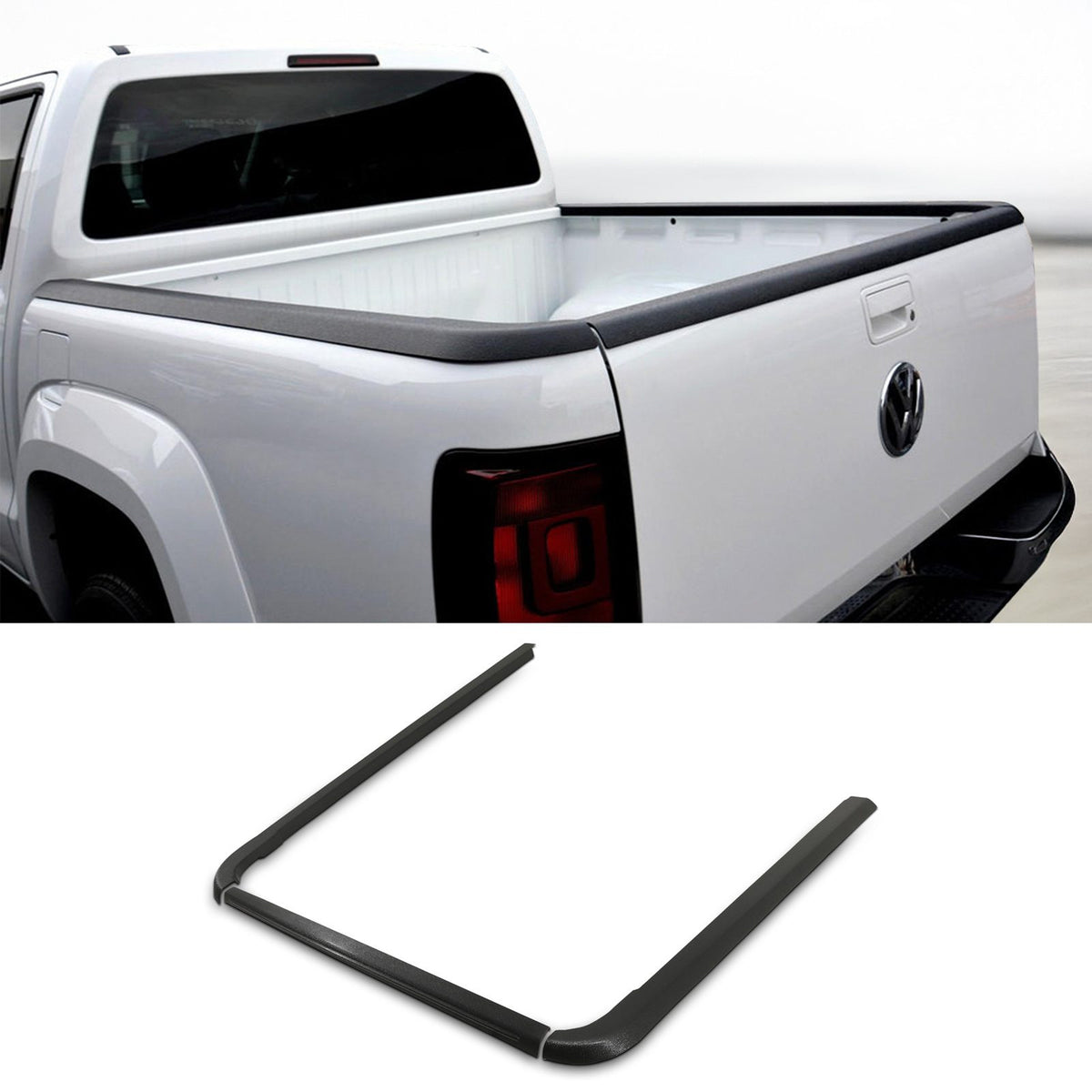 Protective Bed Rail Caps for VW Amarok 2010-2020