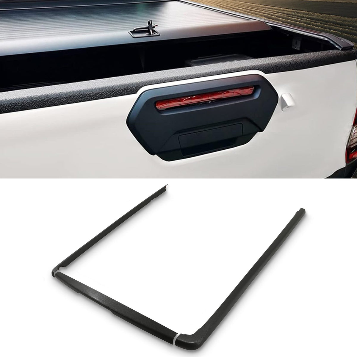 Protective Bed Rail Caps for Toyota Hilux 2021+