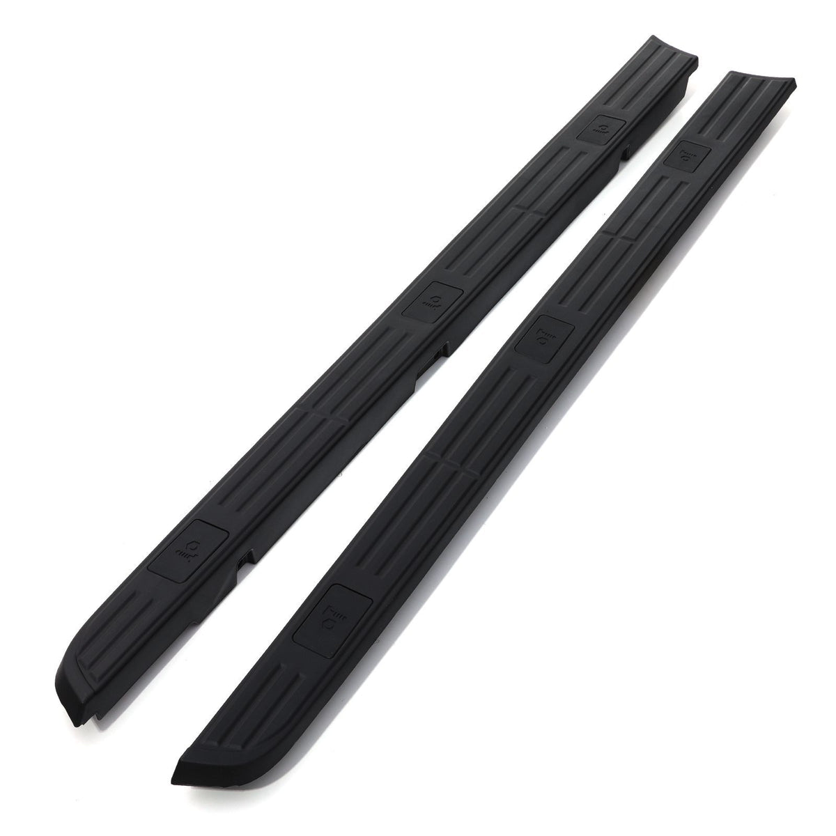Textured Black Bed Rail Caps for Ford Ranger T9 2022+