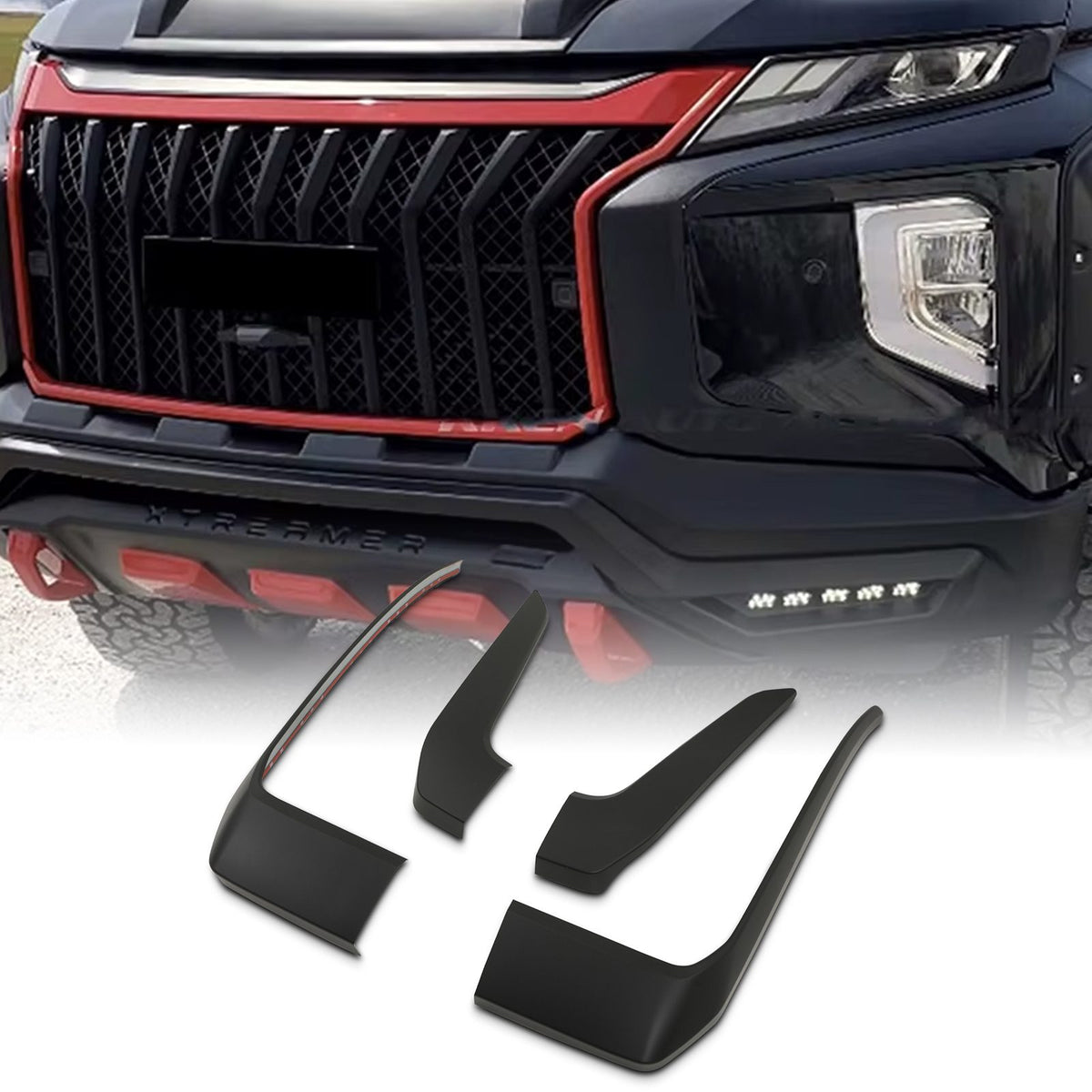 Front Bumper Trim for Mitsubishi L200 Triton 2019+