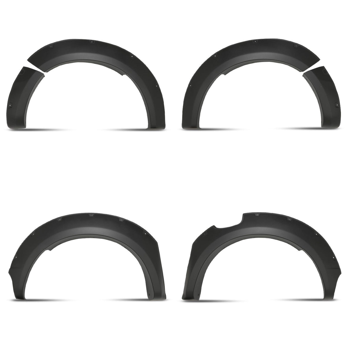 Matte Black Wheel Arch Set for Ford Ranger T9 2023+