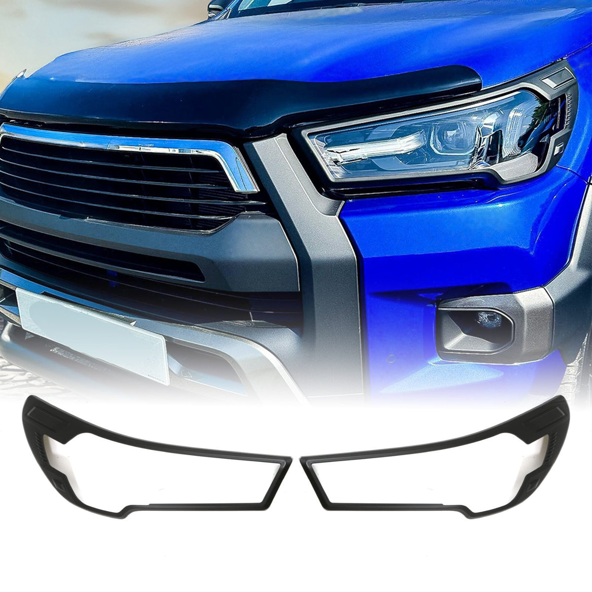 Headlight Surround Trim Kit for Toyota Hilux Invincible X 2021+