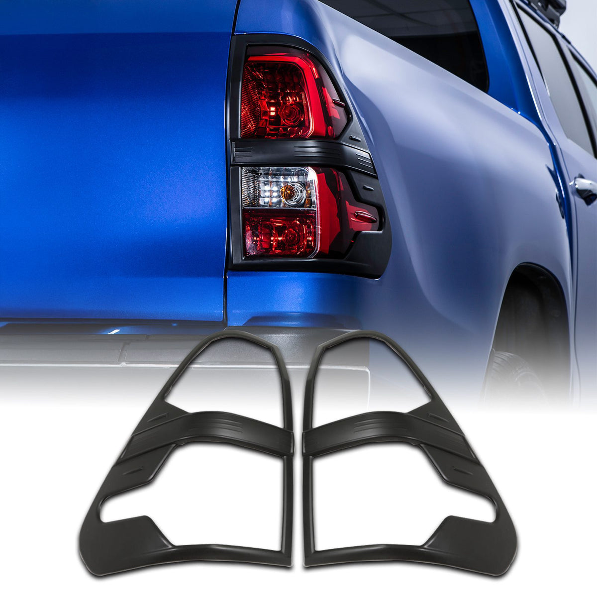 Tail Light Surround Trim Kit for Toyota Hilux Revo 2015-17