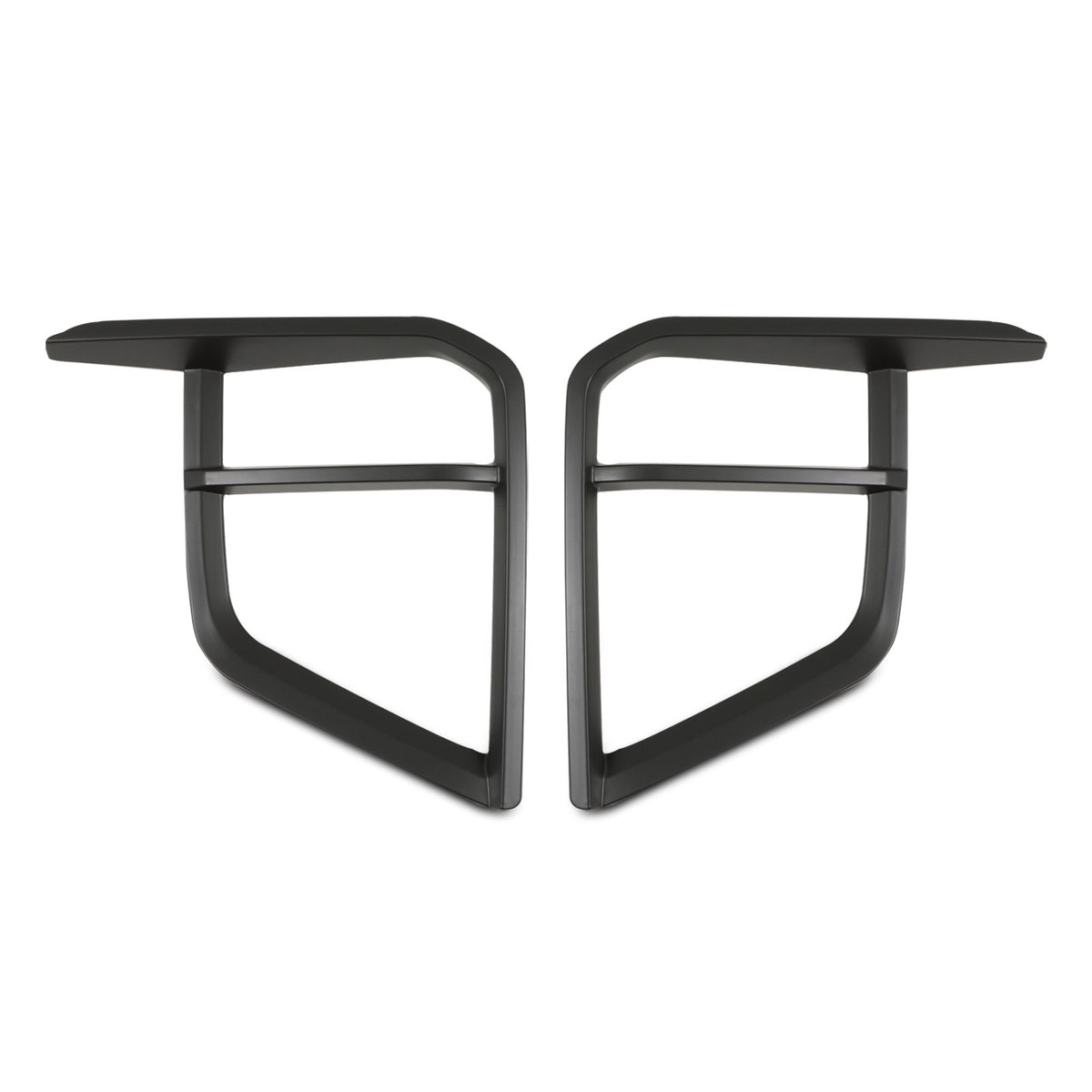 Black Fog Light Cover Trims for Mitsubishi L200 Triton 2019-2023
