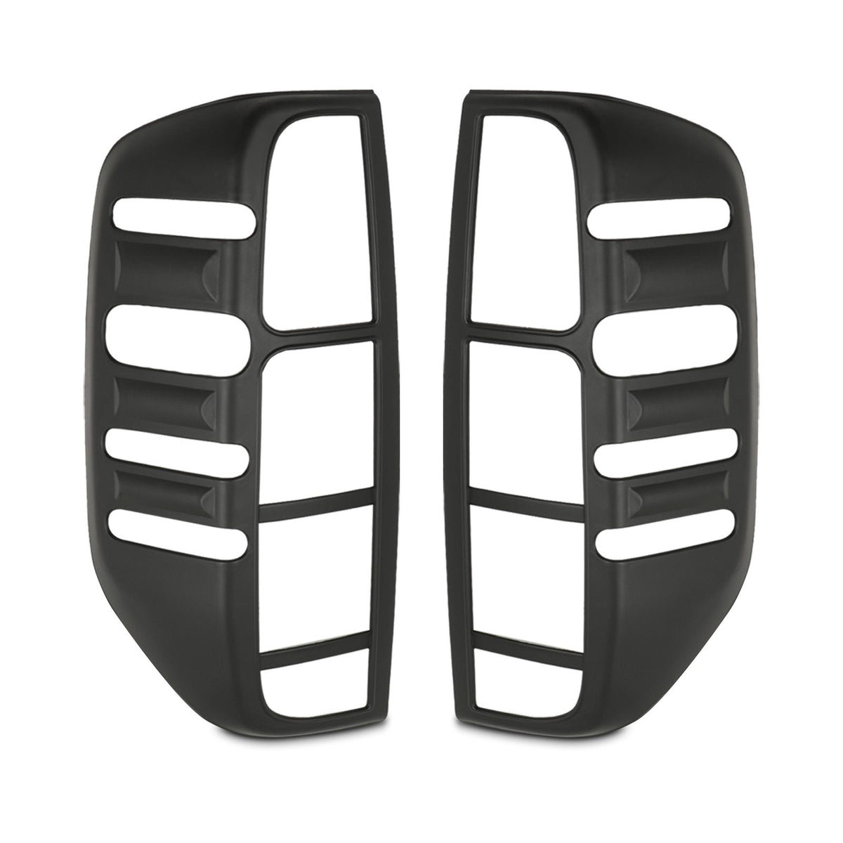 Tail light Cover Trim Black for Nissan Navara D40 2006-2010