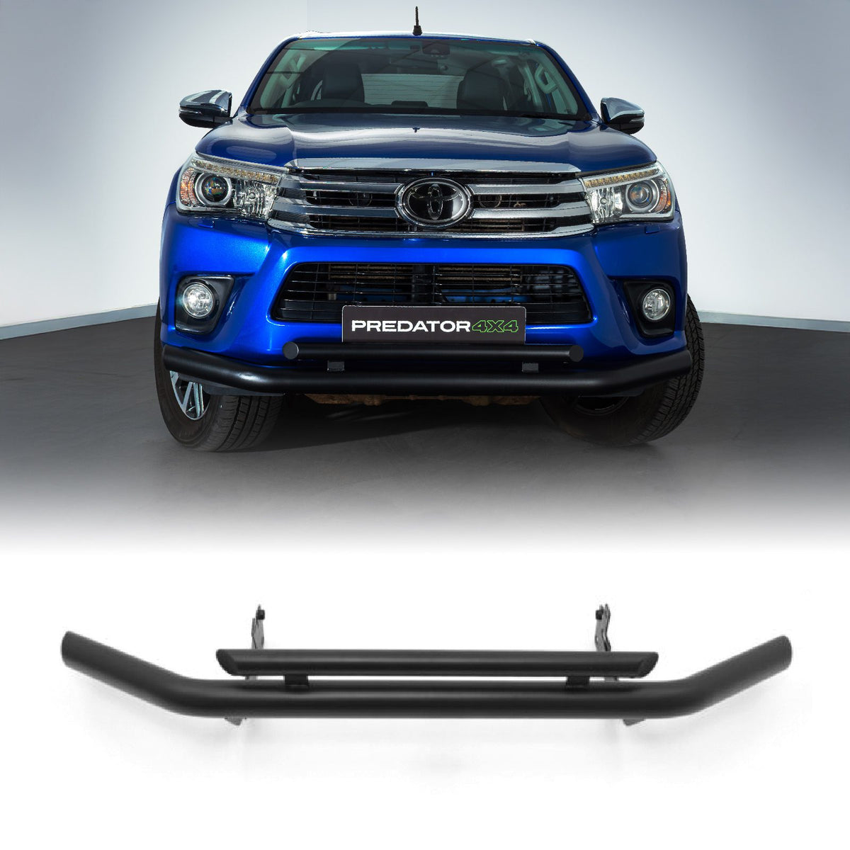 Double Nudge Bull Bar for Toyota Hilux MK8 2015-2020