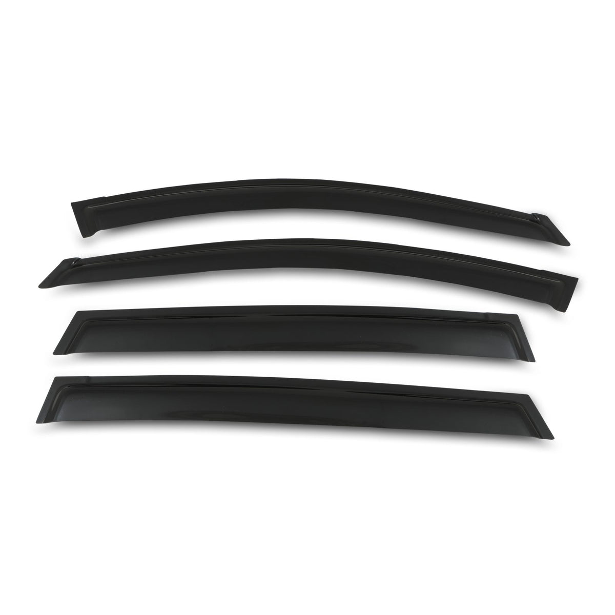 Black Tinted Wind Deflectors for Toyota RAV4 XA40 13-15