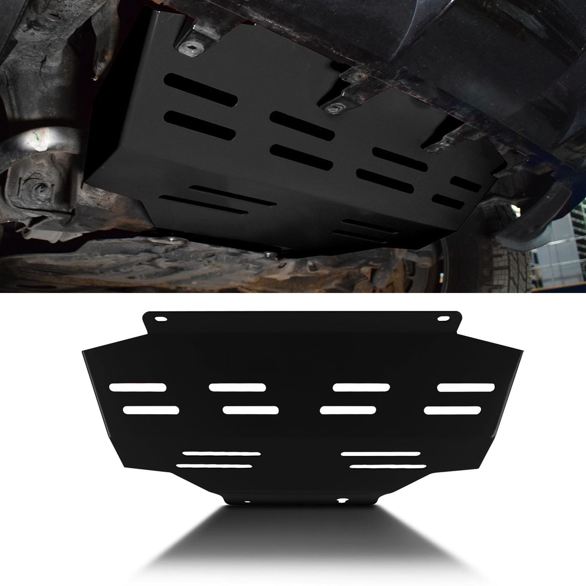Black Sump Guard Skid Plate for Nissan Navara D23 2015+